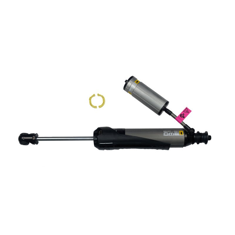ARB Old Man Emu BP-51 rear left bypass shock absorber with remote reservoir and hard-anodized aluminum body