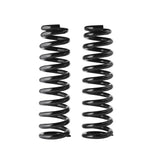 Old Man Emu black powder-coated front coil spring for Toyota 4Runner, Tacoma, and FJ Cruiser.