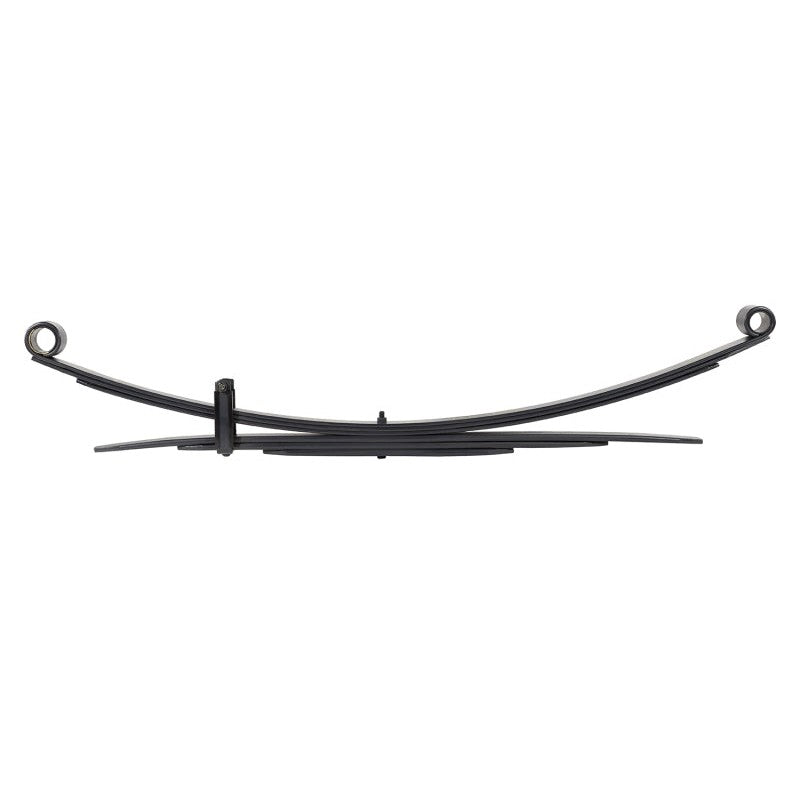 Old Man Emu Dakar rear leaf spring assembly with military wrap and anti-friction pads for Nissan D21.