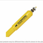 ARB Old Man Emu OMESD48 steering stabilizer for Jeep, featuring a yellow cylinder and black protective dust boot.