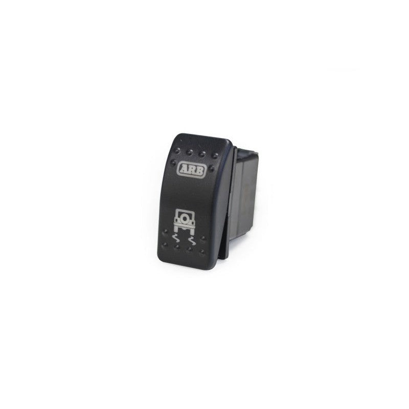 ARB replacement rocker switch for Rear Air Locker with white LED backlighting and RR Locker logo
