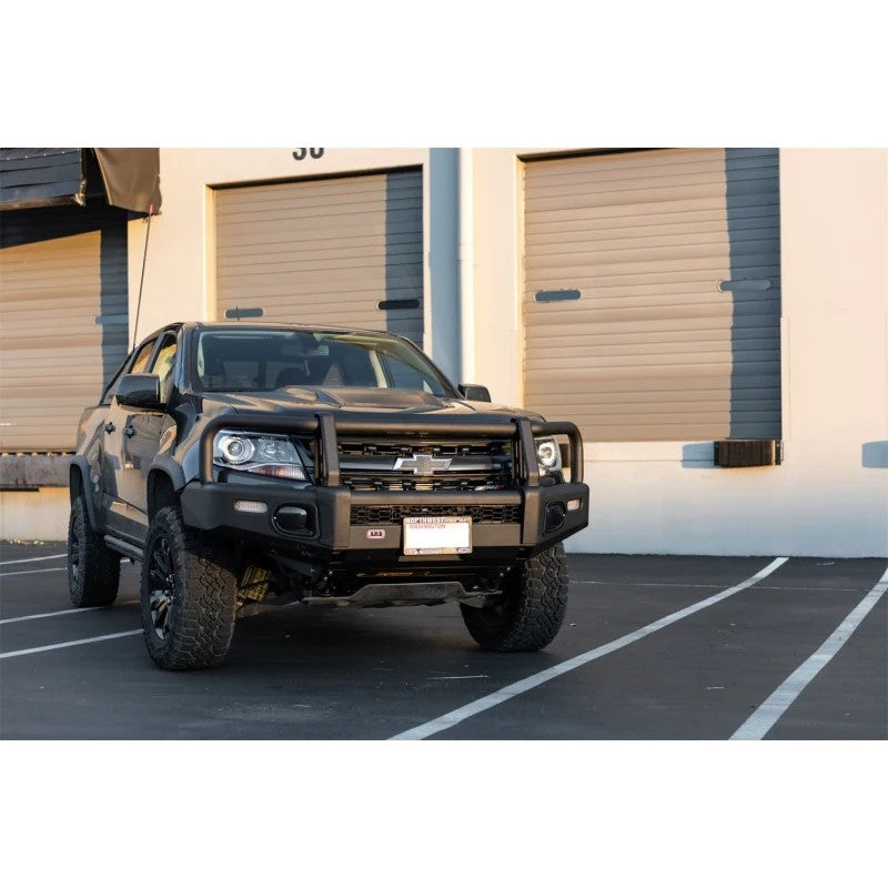 ARB Summit Bar front bumper for 2017-2020 Chevy Colorado ZR2 in Integrit textured black finish
