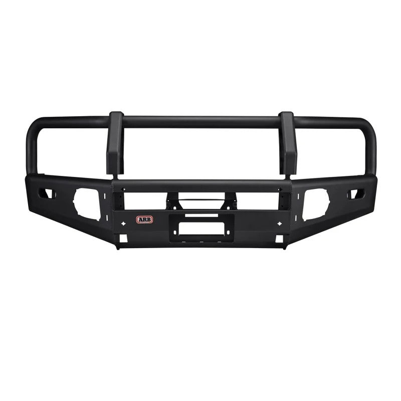 ARB Summit Combo Bar front bumper in textured black Integrit finish for 2016-2019 Toyota Tacoma.