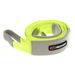 High-visibility orange ARB tree trunk protector strap featuring reinforced eyes and protective seam sleeves.