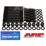 ARP 230-5402 main stud kit with black oxide 8740 chrome moly studs, 12-point nuts, and hardened washers.