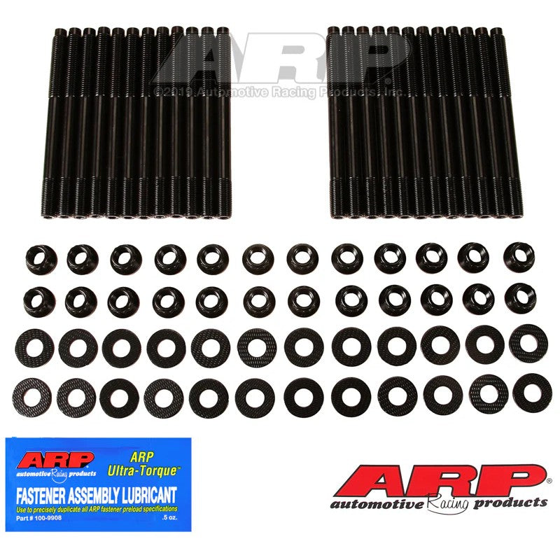 Complete ARP head stud kit including studs, washers, and nuts for 2008-2010 Dodge Viper engines.