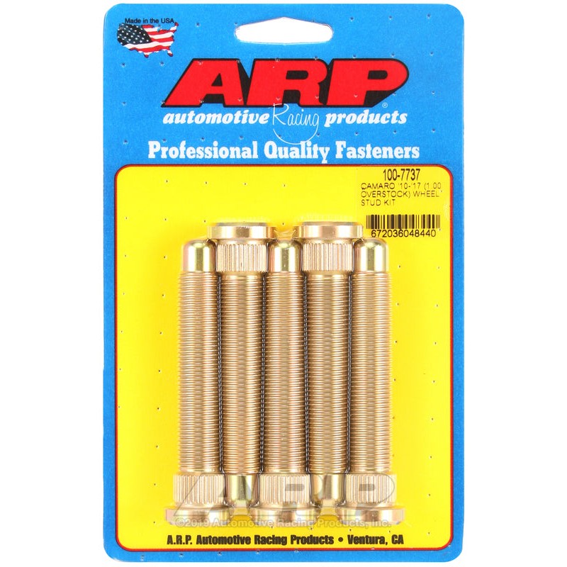 Set of ARP M14 1-inch over stock length wheel studs