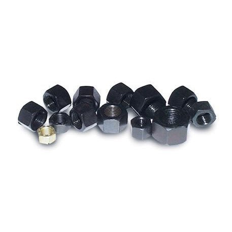 ARP 200-8635 high-strength hex nut kit featuring precision-machined 7/16-20 fasteners.