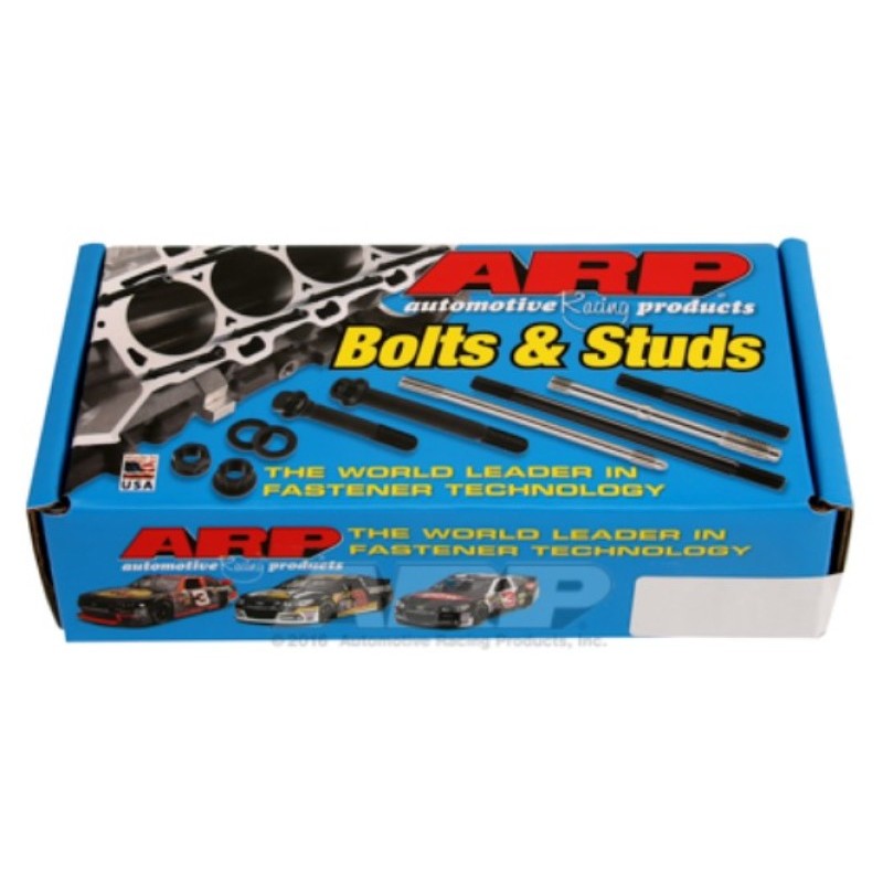 ARP 204-5409 main stud kit featuring high-strength steel studs, 12-point nuts, and parallel-ground washers.