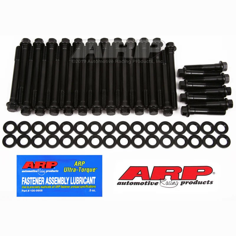 ARP 135-3601 High Performance Series 8740 chrome moly head bolt kit with hardened washers for Big Block Chevy.