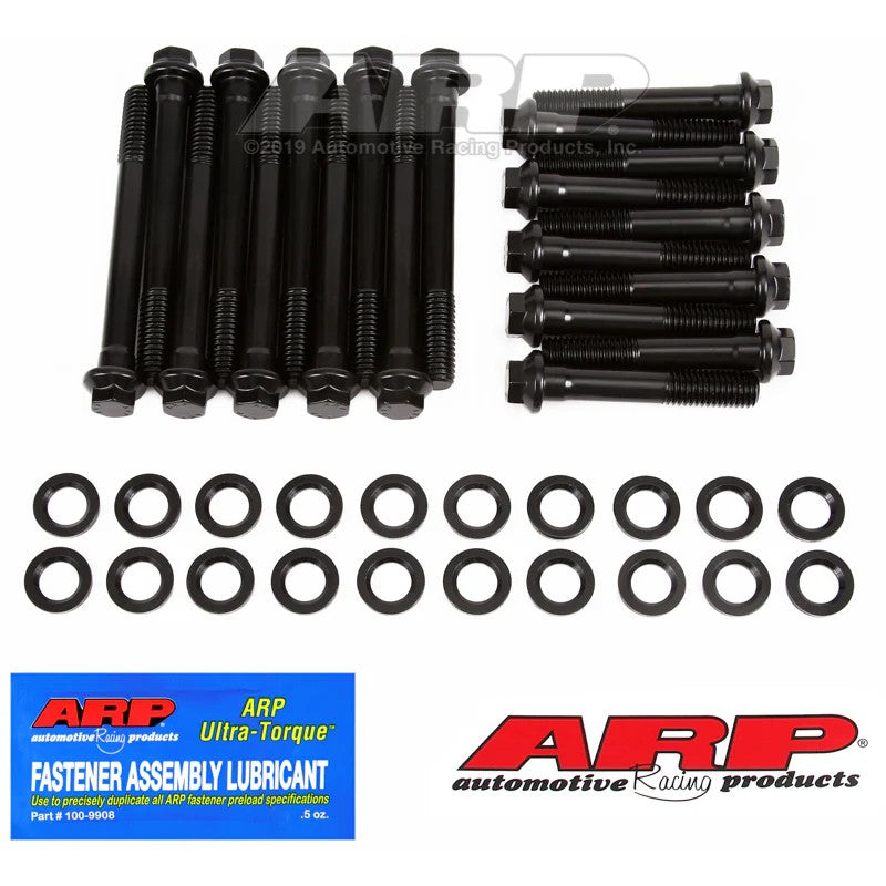 ARP 155-3601 black oxide head bolt kit with parallel-ground washers for Ford FE 390-428 engines.