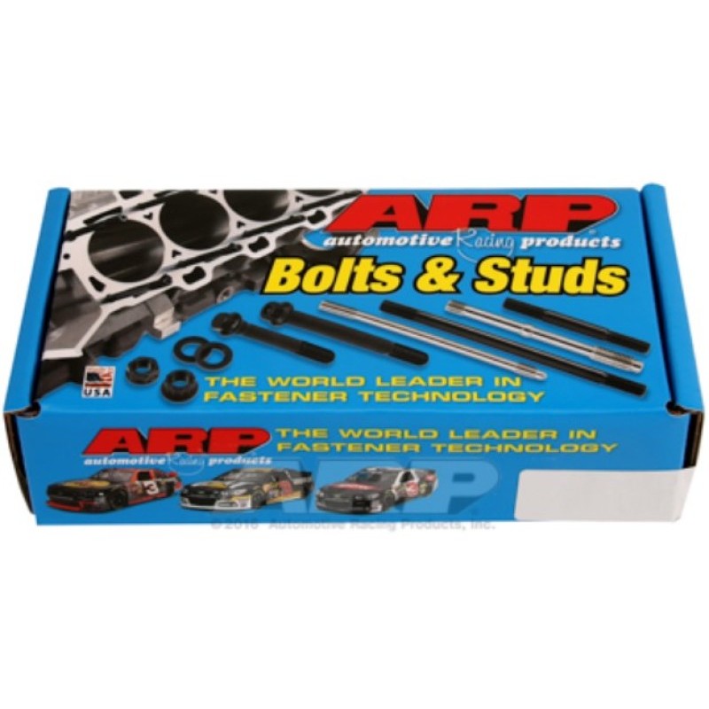 ARP 201-4701 head stud kit featuring ARP2000 studs, 12-point nuts, and washers for BMW B58 3.0L engines.