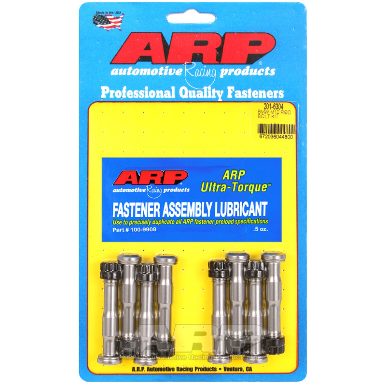Set of ARP high-performance connecting rod bolts for BMW M10 4-cylinder engines