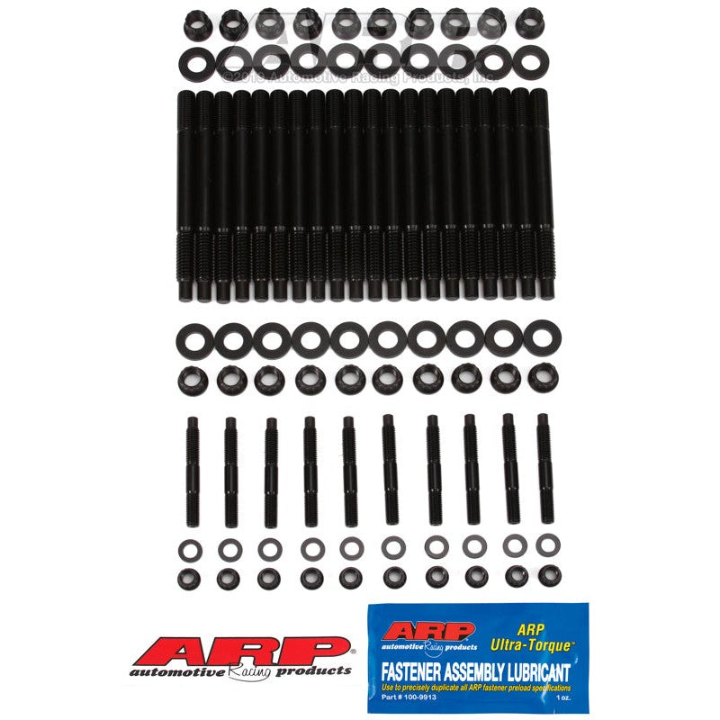 ARP 234-4317 Pro Series cylinder head stud kit with 8740 chrome moly studs and 12-point nuts for Chevy LS engines.