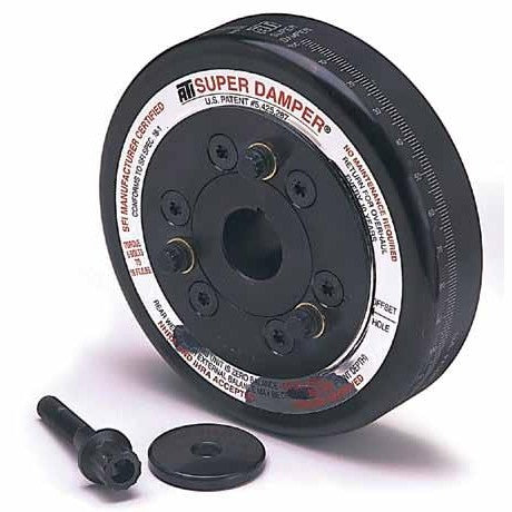 ARP 134-2501 high-strength harmonic damper bolt and heavy-duty washer for Chevrolet Small Block engines.