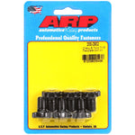 Set of six ARP 12-point 8740 chromoly flexplate bolts for Chevy V8 engines with 2-piece rear main seals.