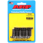 ARP 200-2802 black oxide 12-point flywheel bolts and washers for Chevy and Ford 7/16-20 thread applications.