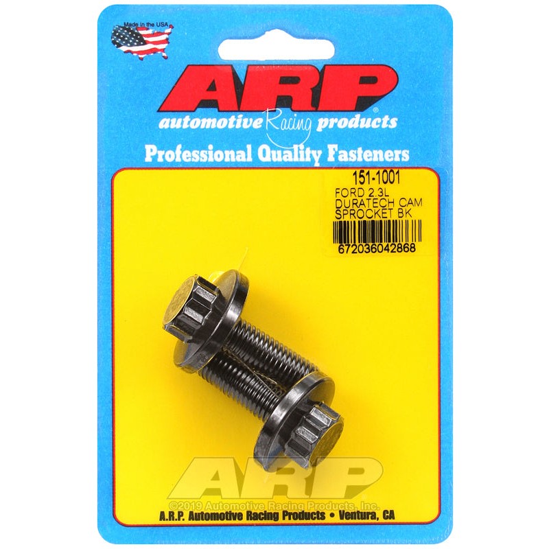 ARP 151-1001 Cam Sprocket Bolt Kit with assembly lube for Ford 2.3L Duratec engines.