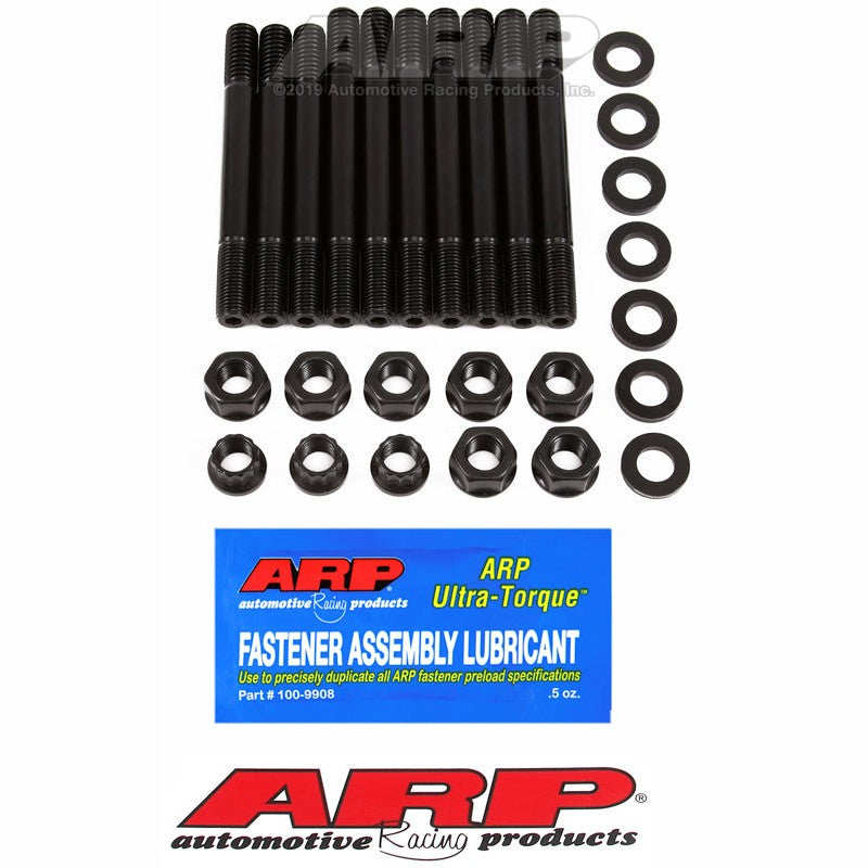 ARP 154-5410 high-strength main studs and mounting hardware for Ford 302 engines with a main cap girdle.
