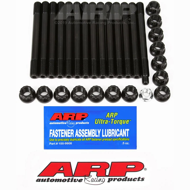 ARP Main Stud Kit featuring high-strength fasteners, washers, and nuts for Ford 4.0L XR6 inline 6-cylinder engines.