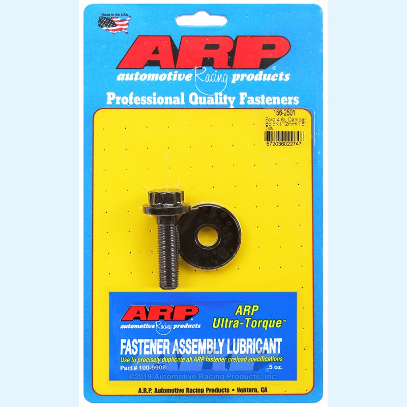 ARP 156-2501 12-point harmonic balancer bolt with heavy-duty washer for Ford 4.6L V8.