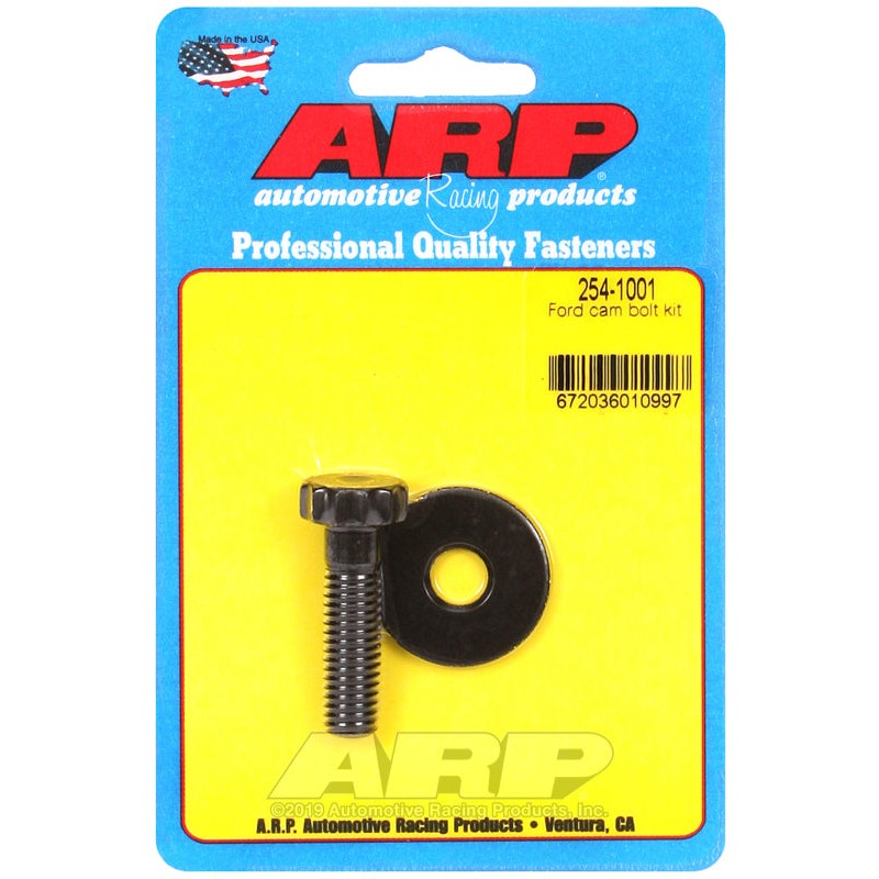 ARP 254-1001 Ford Camshaft Bolt Kit including high-tensile bolts and hardened washers