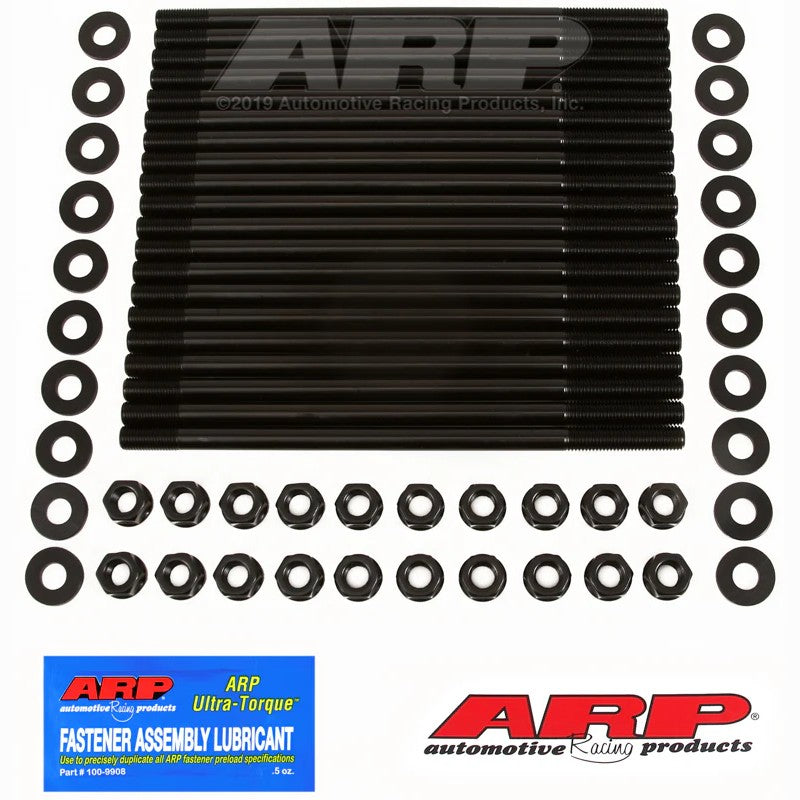 Complete ARP hex head stud kit with nuts and washers for Ford 4.6L and 5.4L 3-valve Modular engines.