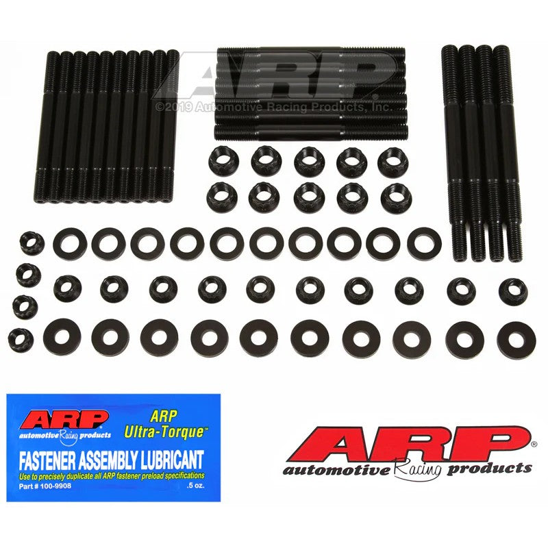 ARP 256-5701 high-strength 8740 chromoly main stud kit for Ford Modular 4-bolt engines with windage tray.