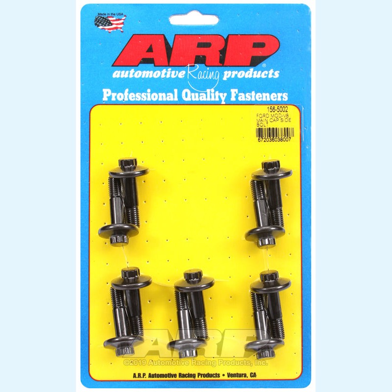 ARP 156-5002 M9 main cap side bolt kit for late aluminum block Ford Modular V8 engines.
