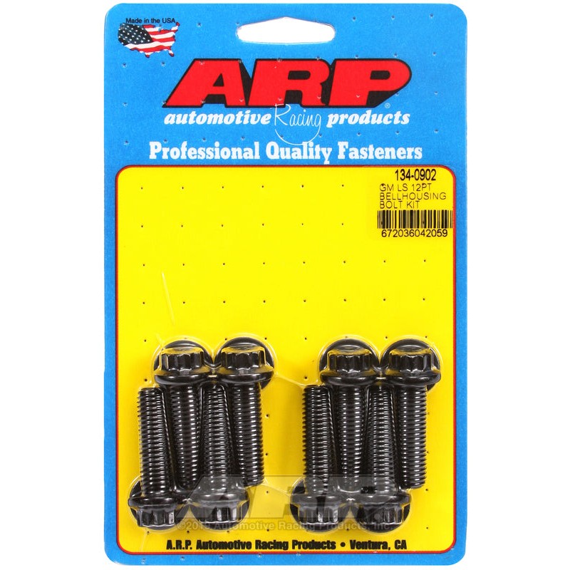Set of ARP 12-point bellhousing bolts for GM LS engines