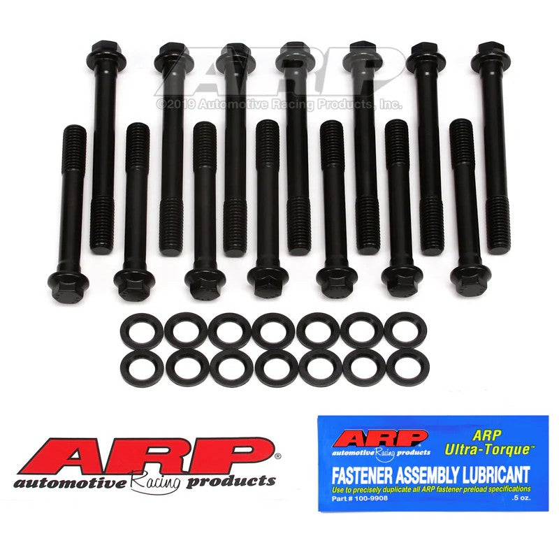 ARP 146-3601 cylinder head bolt kit with 8740 chromoly steel bolts and hardened washers for Jeep 4.0L engines.