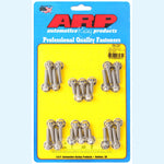 Polished ARP stainless steel 12-point bolts for GM LS1 and LS2 ignition coil brackets