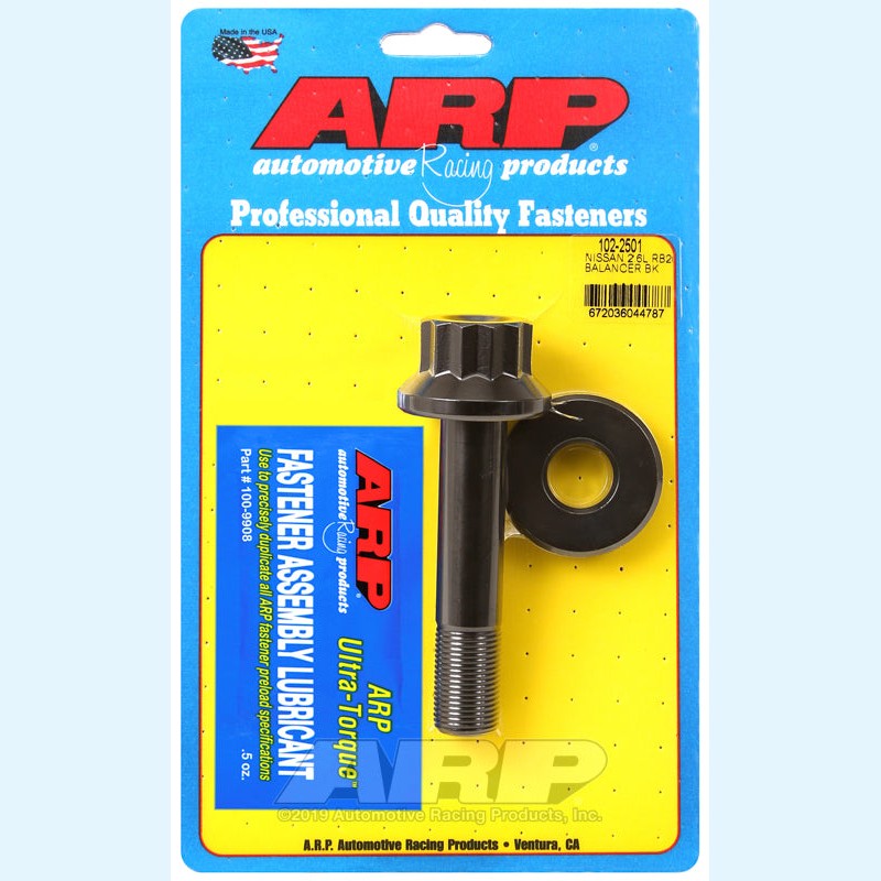 ARP high-strength harmonic balancer bolt and washer kit for Nissan RB26 engines