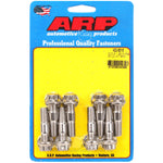 Set of eight ARP Sport Compact stainless steel accessory studs with M10 x 1.25 threads and 48mm length