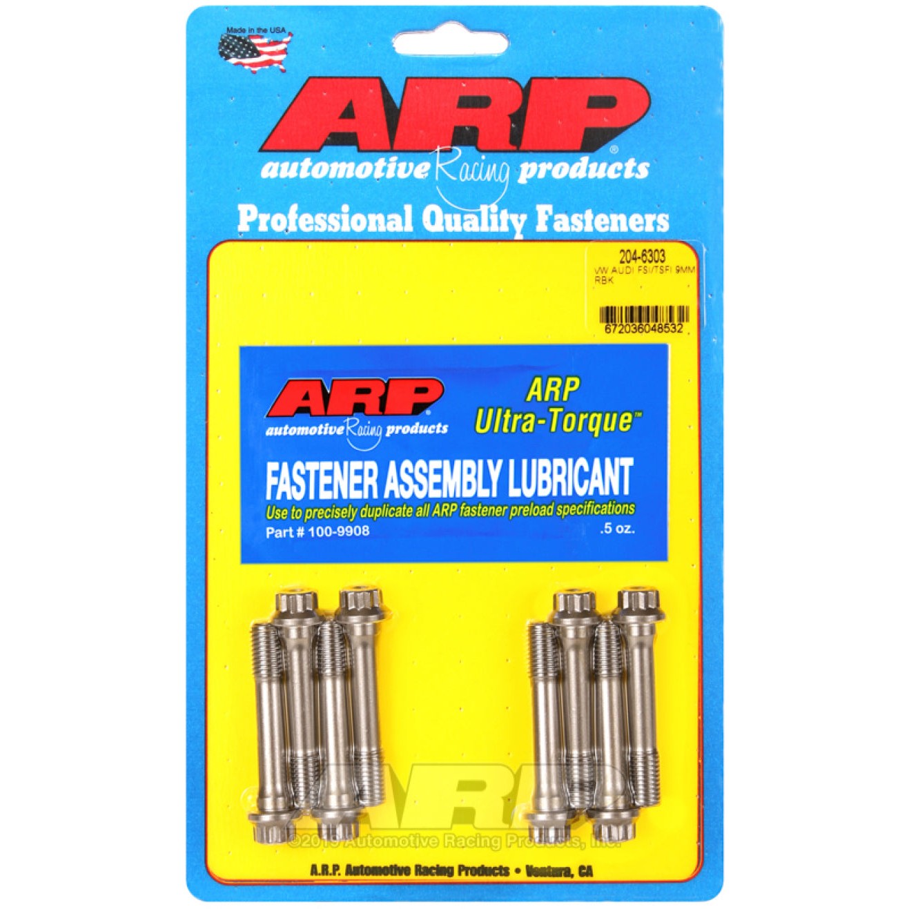 ARP M9 connecting rod bolt kit for Volkswagen and Audi FSI and TFSI engines
