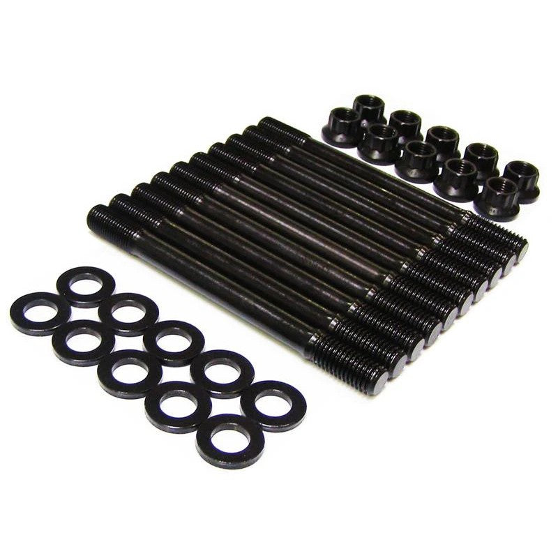 ARP 204-4706 head stud kit with 8740 chrome moly studs, 12-point nuts, and washers for VW 1.9L diesel engines.