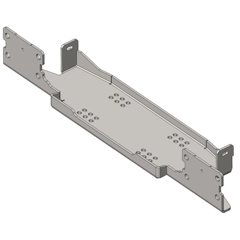 Artec Industries heavy-duty steel winch mounting plate V3 for 2018-2025 Jeep Wrangler JL and Gladiator JT steel bumpers.