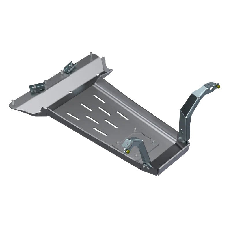Aluminum oil skid plate with integrated access door for Artec Industries Jeep Wrangler JL 392 Hemi