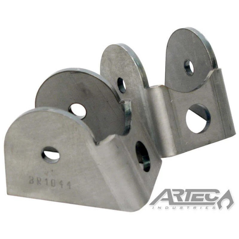 Pair of Artec Industries heavy-duty steel truss upper link mounts with 2.63-inch mounting width