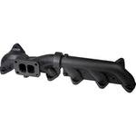 ATS Diesel two-piece cast exhaust manifold with Holset 351VE turbo flange for 6.7L Cummins engines.