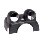AutoMeter 20024 black textured dual steering column gauge pod for 2003-2006 Mitsubishi Lancer Evolution