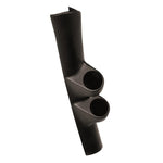 AutoMeter 22800 black textured dual A-pillar gauge pod for 52mm gauges on a 1990-1996 Nissan 300ZX