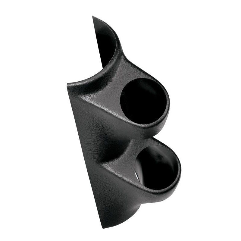 AutoMeter 20800 black textured dual A-pillar gauge pod for 52mm gauges, designed for 1990-1996 Nissan 300ZX.