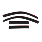 Set of four AVS In-Channel Ventvisor window deflectors in a dark smoke finish for a 2003-2009 Toyota 4Runner.