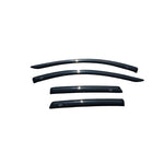 Four smoke-finish AVS outside-mount window deflectors for 2007-2015 Ford Edge and Lincoln MKX.