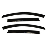 A set of four smoke-tinted AVS Ventvisor window deflectors for the 2007-2015 Mazda CX-9.