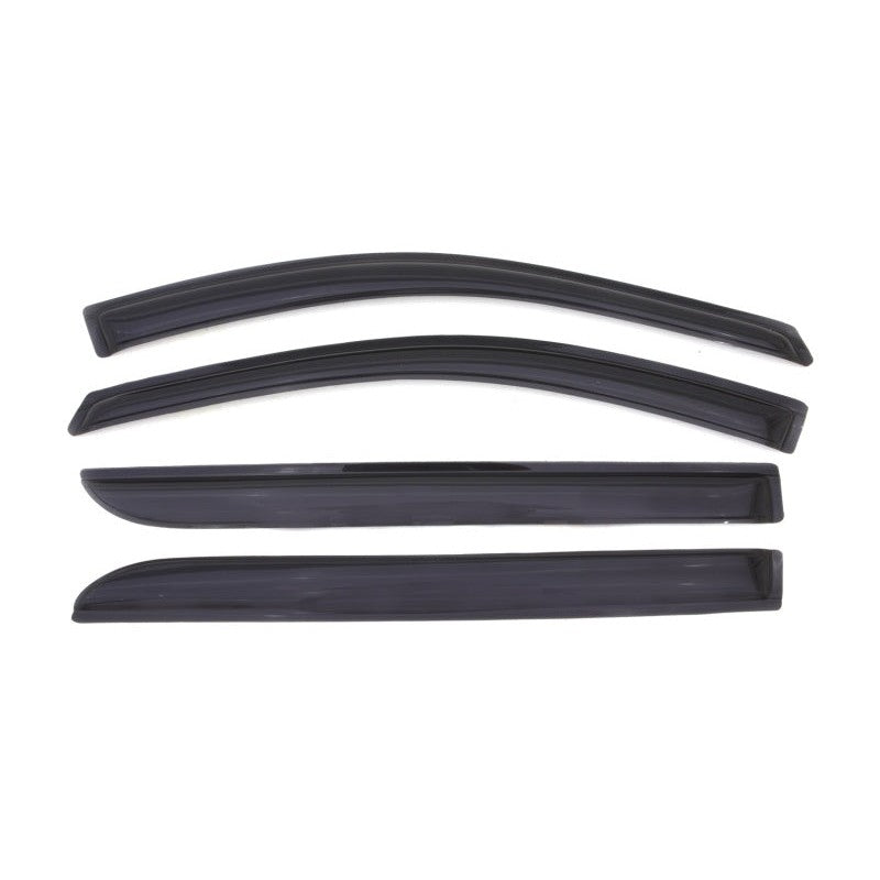 Four smoke-colored AVS Ventvisor window deflectors for a 2008-2010 Honda Odyssey.