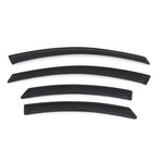 Four smoke-tinted AVS Original Ventvisor window deflectors for a 2011-2016 Hyundai Sonata.