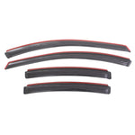 Four smoke-finish AVS In-Channel Ventvisor window deflectors for front and rear of 2011-2016 Chevrolet Cruze.