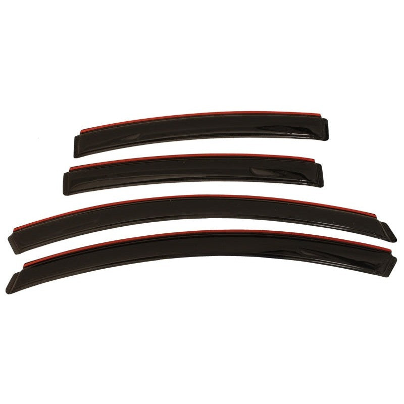 AVS In-Channel Ventvisor 4-piece smoke window deflector set for 2011-2017 Buick Regal.